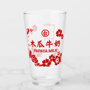 Papaya Milk Glass
