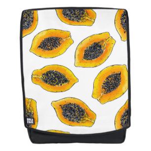 Papaya slices backpack