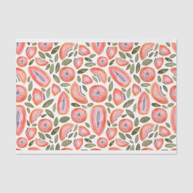 Papaya Tissue Paper (Front)