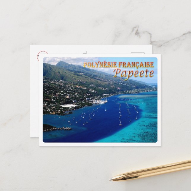 Papeete - Marina Taina - French Polynesia - Postcard (Front/Back In Situ)