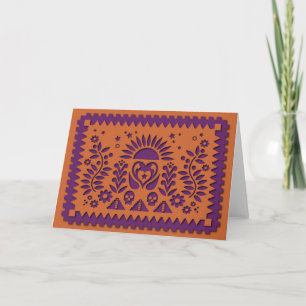 Papel Cortado Card