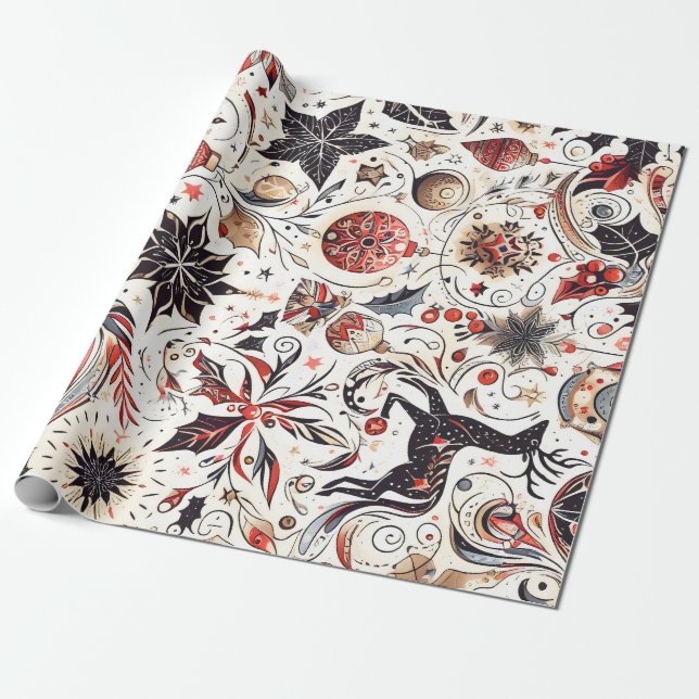 papel de presente wrapping paper (Unrolled)