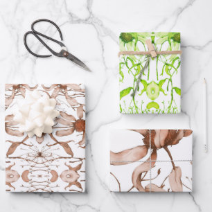 Papel de regalo wrapping paper sheet