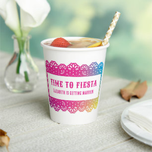 Papel Picado Fun Fiesta Paper Cups