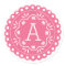 Papel Picado Monogram Stickers - Pink