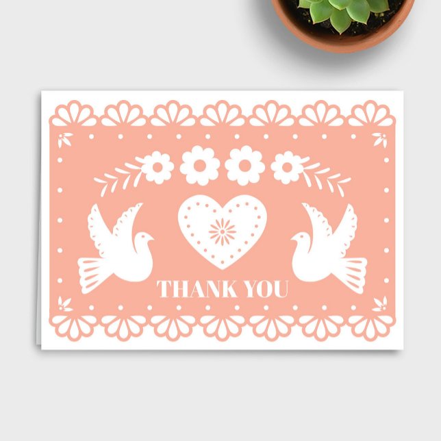 Papel Picado Thank You Card (Creator Uploaded)