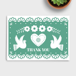 Papel Picado Thank You Card