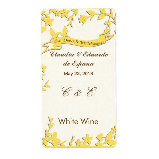 Papel Picado Wedding Invitation - Lovely Doves (Front)