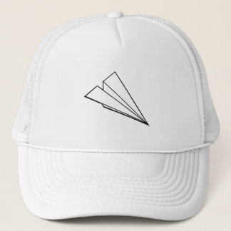 Paper Aeroplane Trucker Hat