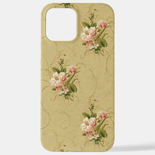 Paper-background-old-multicolored iPhone Case (Back)