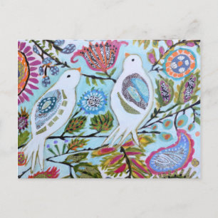 Paper Birds I Postcard