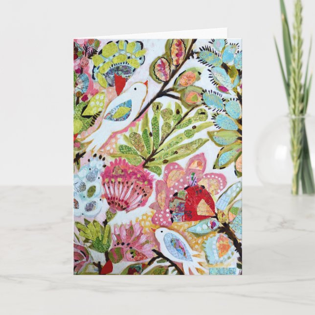 Paper Birds II Card (Front)