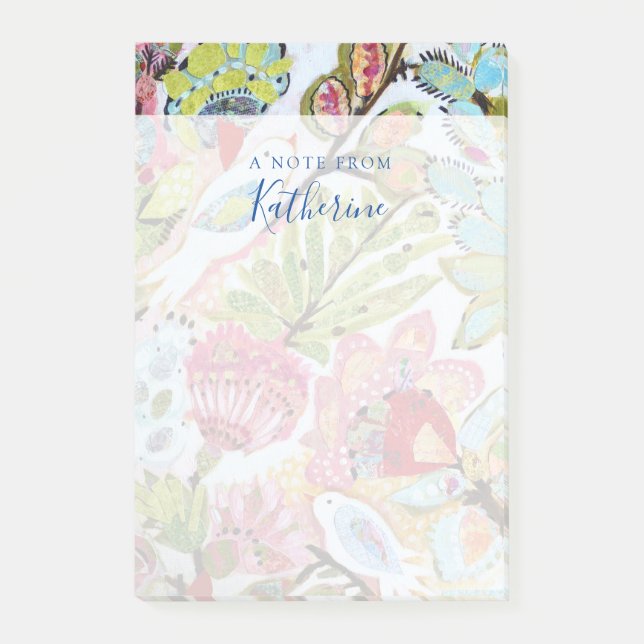 Paper Birds II Post-it Notes (Front)