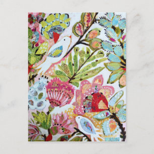 Paper Birds II Postcard
