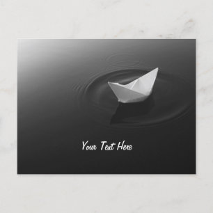 Paper Boat Odyssey Postcard
