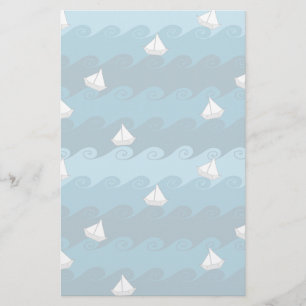 Paper Boats Pattern