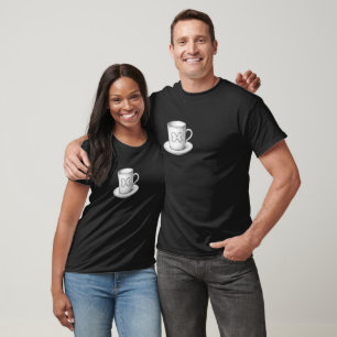 Paper Bow Tea-cup T-Shirt