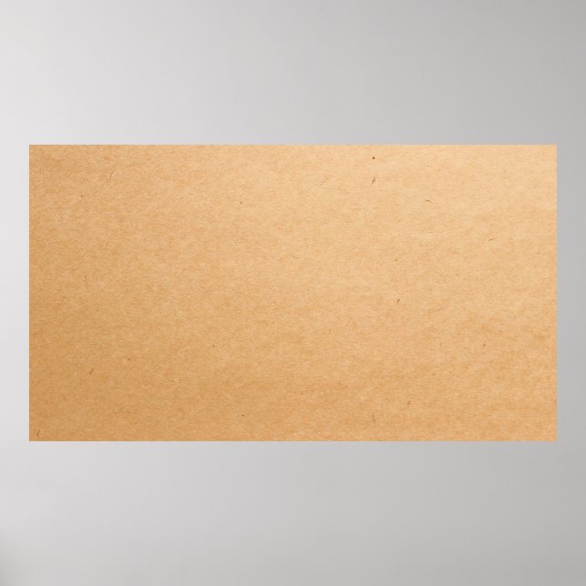 Paper brown texture background poster (Front)