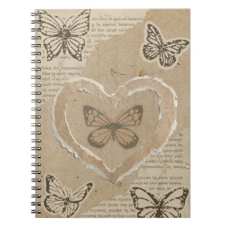 paper butterfly notebook