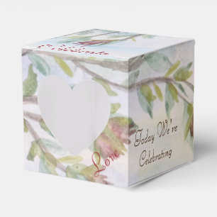 Paper Celebration Heart Box for Cupcakes