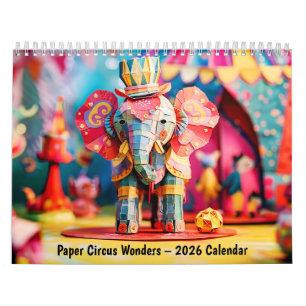 Paper Circus Wonders – 2026 Calendar