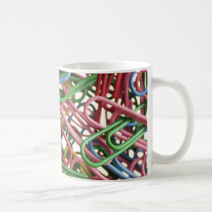 Paper clip coffee mug