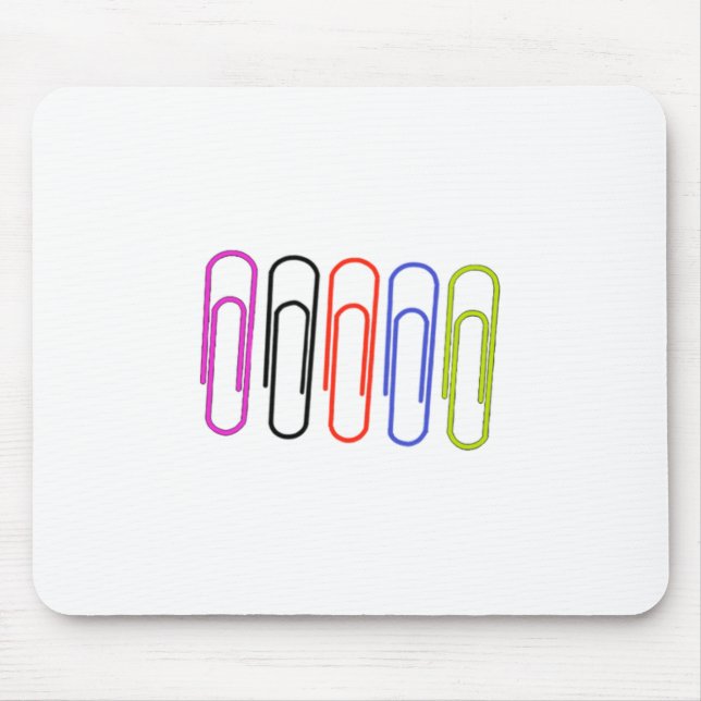 Paper clip mouse pad (Front)