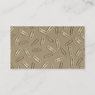 Paper Clips Business Card