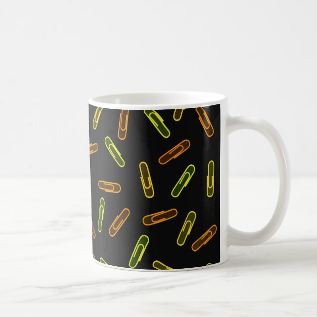 Paper Clips Coffee Mug (Right)