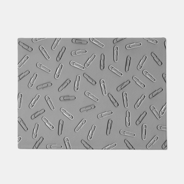 Paper Clips Doormat (Front)