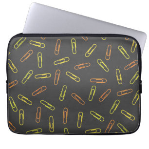 Paper Clips Laptop Sleeve