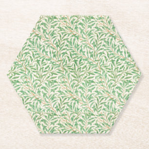 Paper Coaster Art Nouveau Willow Bough Pattern