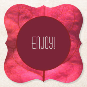 Paper Coaster Bougainvillea Collection