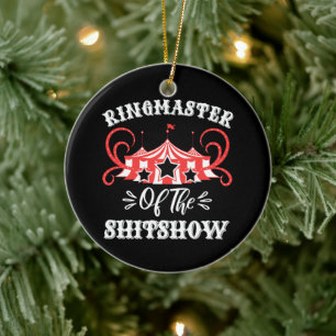Paper Coaster Ceramic Ornament