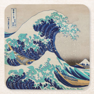 PAPER COASTER : HOKUSAI : THE WAVE