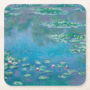PAPER COASTER : "WATERLILIES" BY MONET