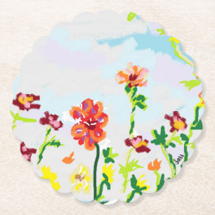 Paper Coaster : Wild Flower's