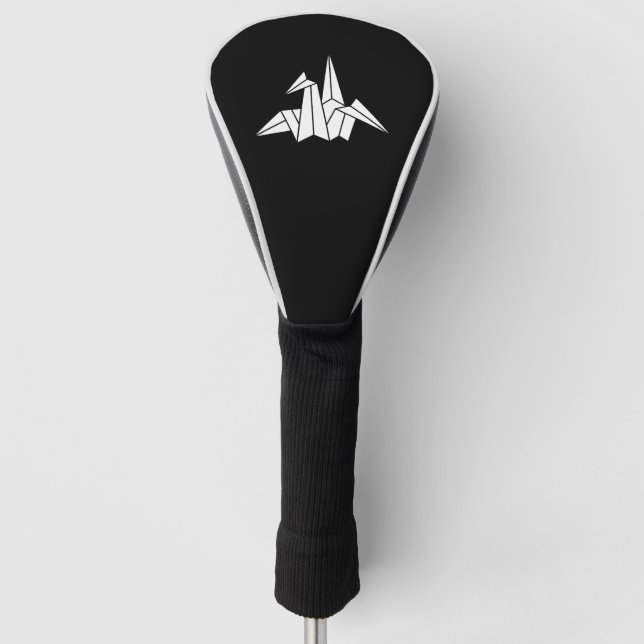 Paper Crane Golf Head Cover (Front)