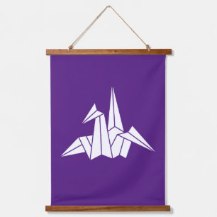 Paper Crane Hanging Tapestry