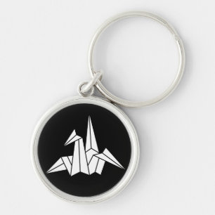 Paper Crane Key Ring