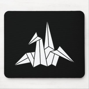 Paper Crane Mouse Pad