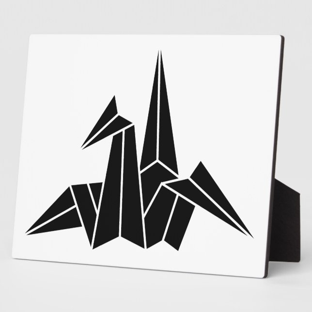 Paper Crane Plaque (Side)