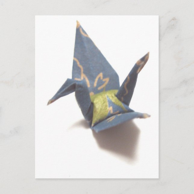Paper Crane Postcard (Front)