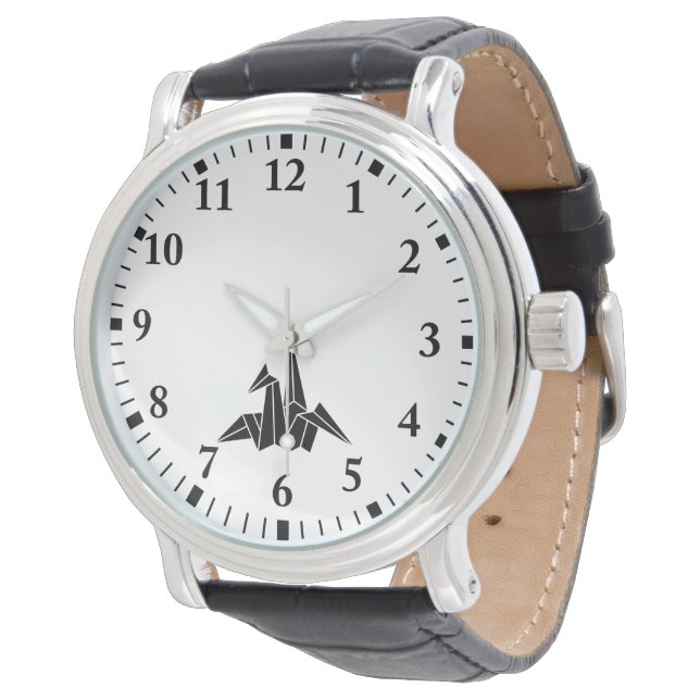 Paper Crane Watch (Angled)