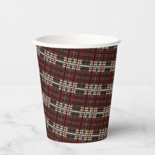 Paper Cup - Br/Blk/R/Bg Graph HAMbyWG
