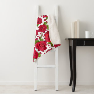 Paper cup sherpa blanket