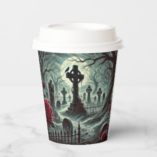 Paper Cups Size: 8oz Paper Cup, Lid: Lid