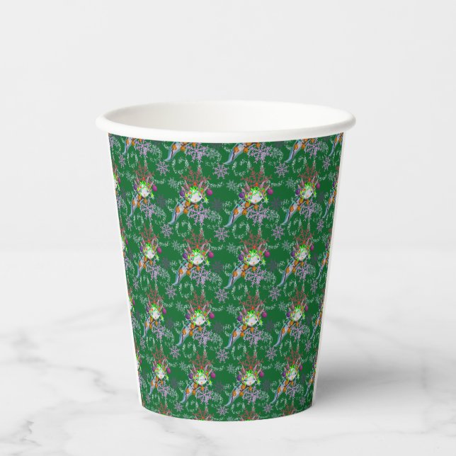 Paper cups with axolotl (Front)