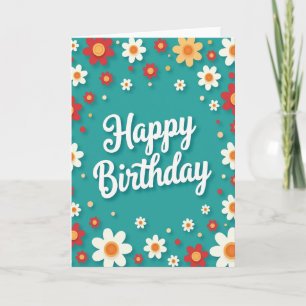 Paper Cut Birthday Card
