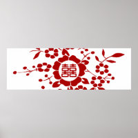 Paper Cut Flowers • Double Happiness